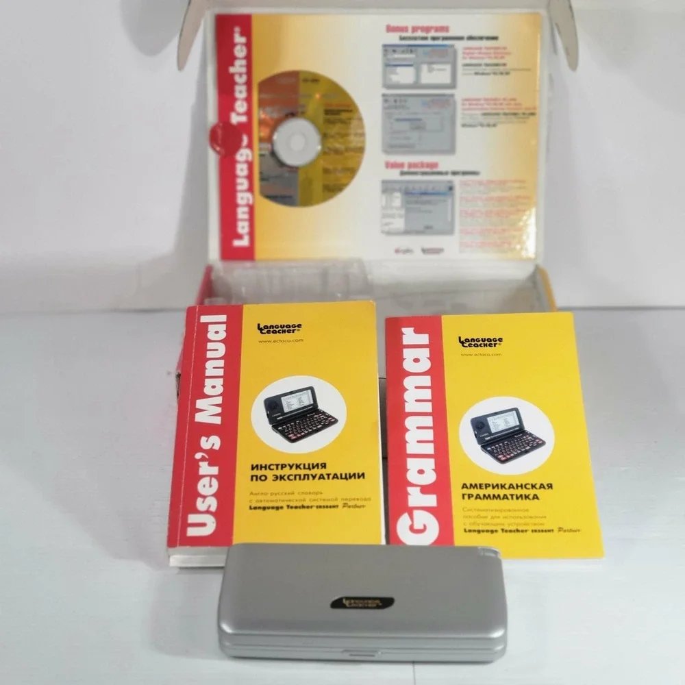 Ectaco Partner English Russian ER586HT‎ Languages Talking Dictionary Translator